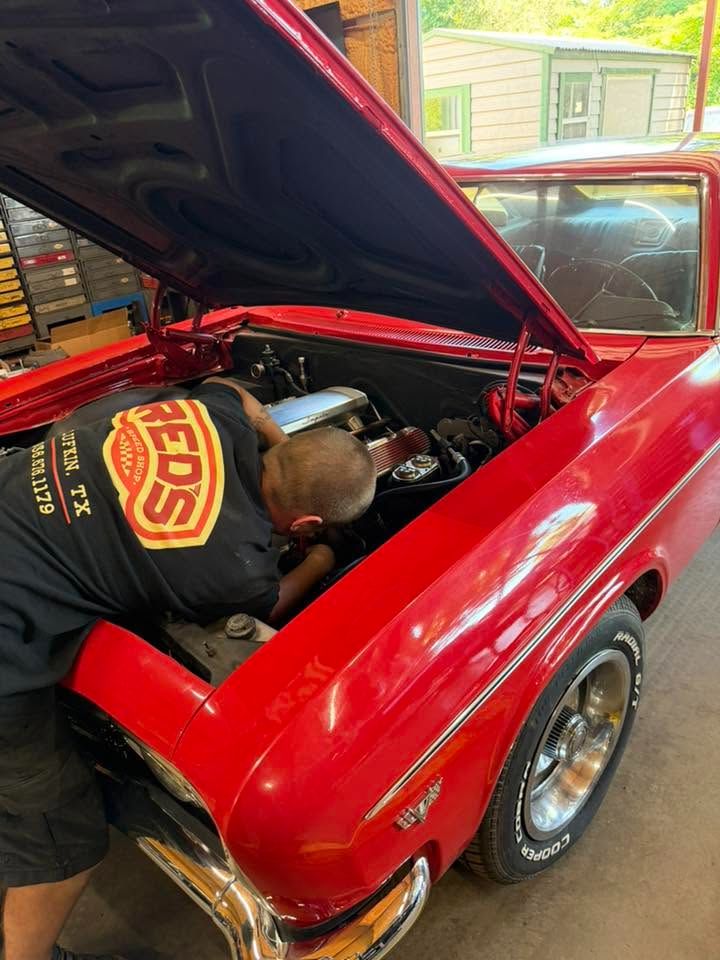 Classic Chevy at Red’s Speed Shop