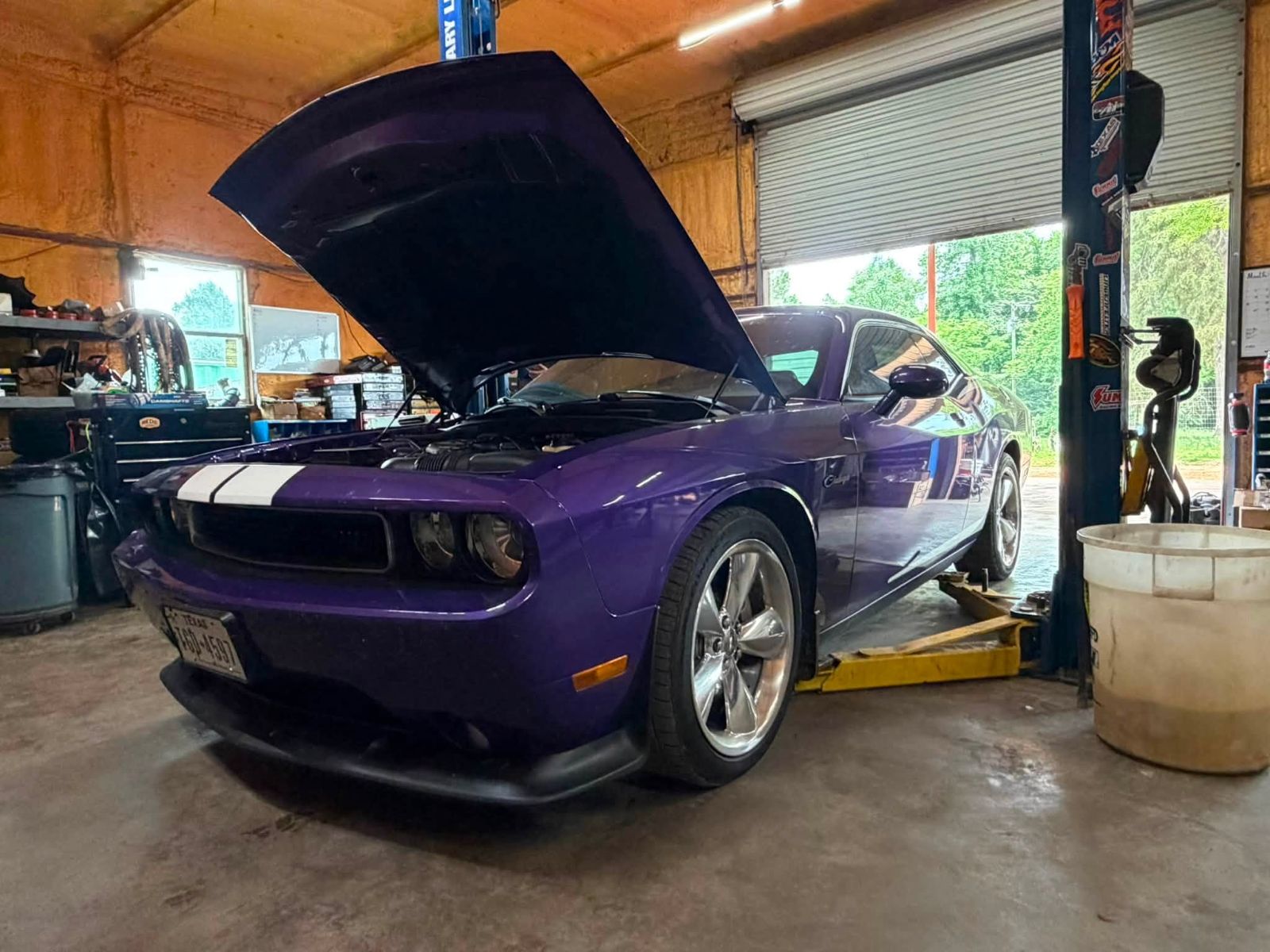 Challenger at Red’s Speed Shop